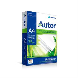 PAPEL FOTOCOPIA A4 AUTOR 75G